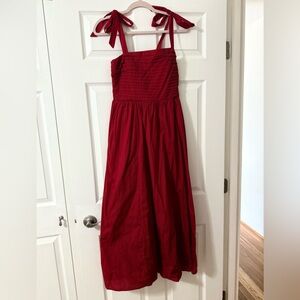 Emerson Tie Midi Dress